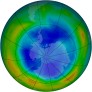 Antarctic Ozone 1992-08-23